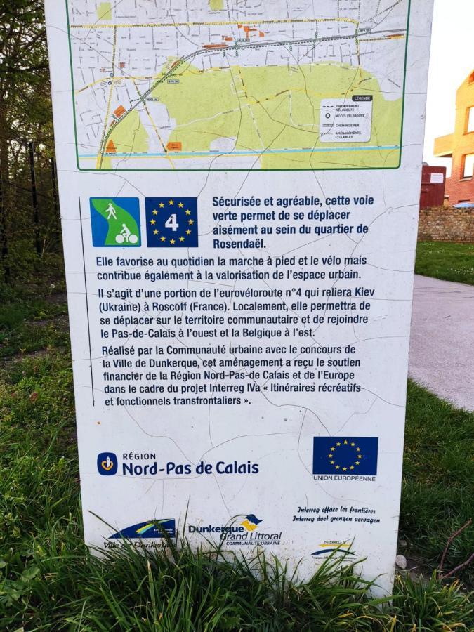 Апартаменты Nid Douillet Au Coeur De Rosendael,Tres Bien Situe Дюнкерк Экстерьер фото
